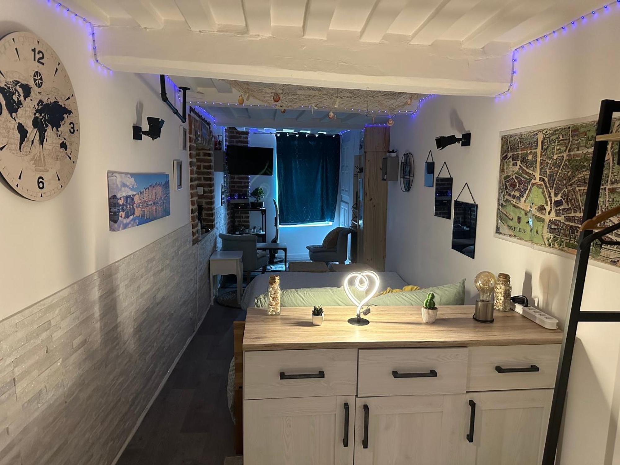 Le Ti Wi Studio En Plein Coeur Du Vieux Bassin Honfleur Ngoại thất bức ảnh